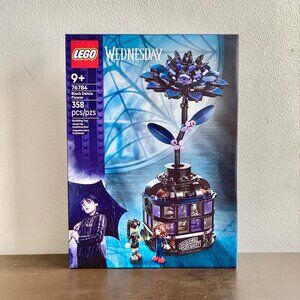 LEGO Wednesday 76784 Black Dahlia Flower NIB New in Hand